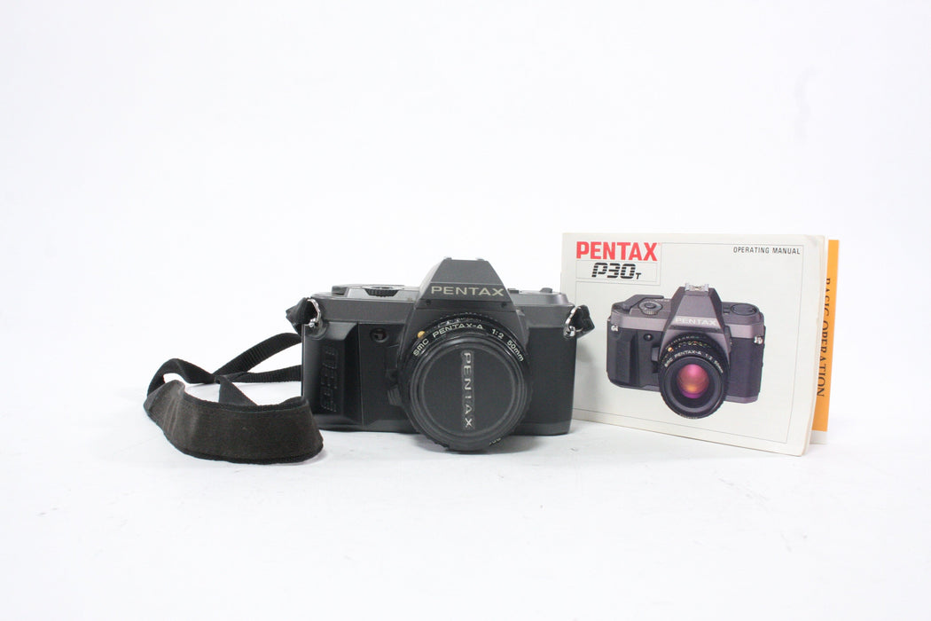 Pentax P30t 35mm SLR Camera with 50mm f/2 SMC Lens