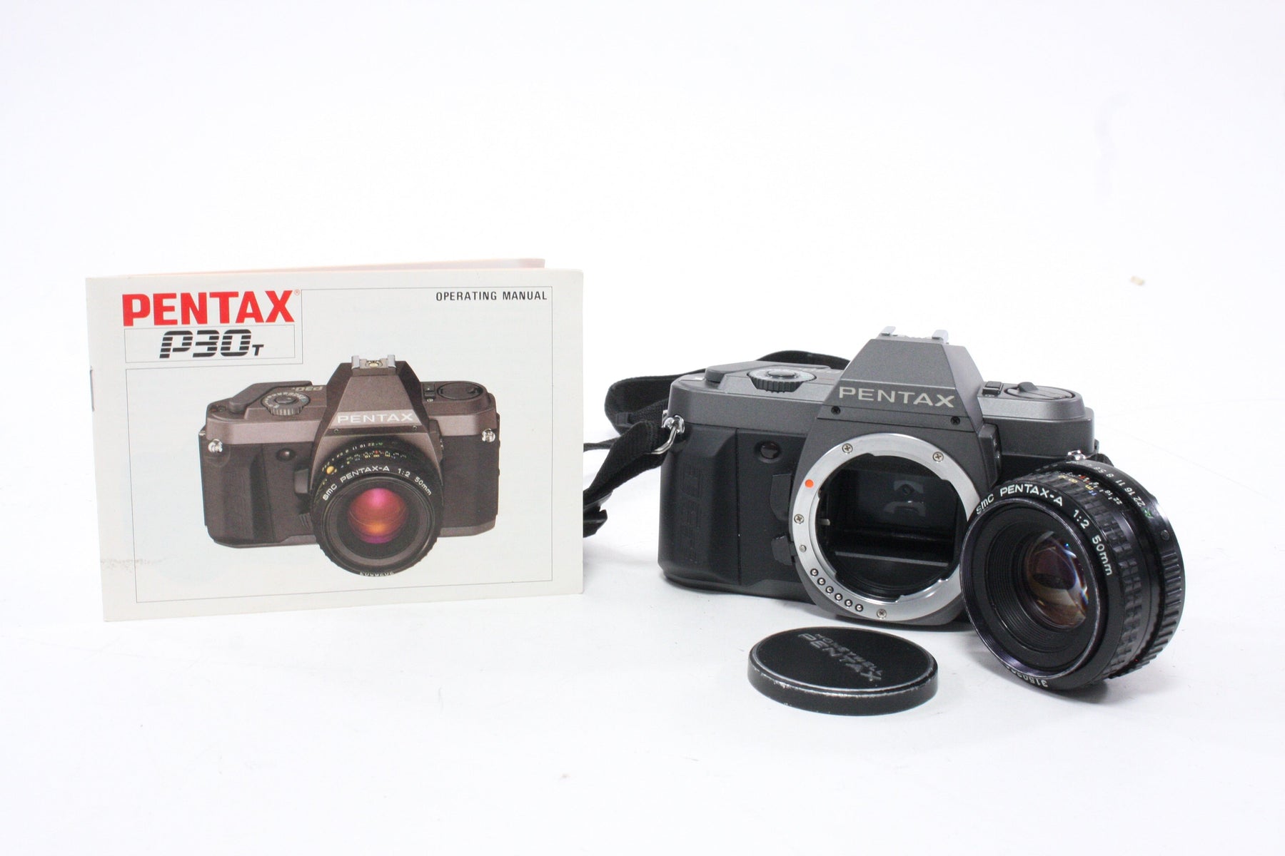 Pentax P30T 35MM SLR with Pentax-A 50mm f2 Lens