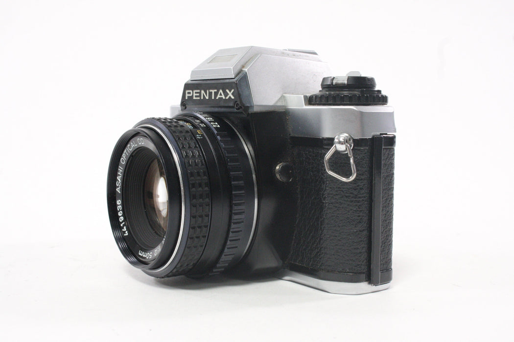 Pentax Program Plus 35mm SLR Camera with 50mm f/2 Lens