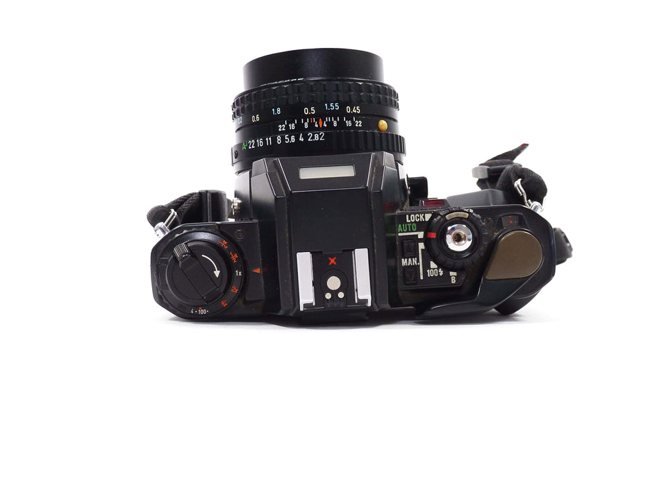 Pentax Program Plus Black with 50mm f2 Lens