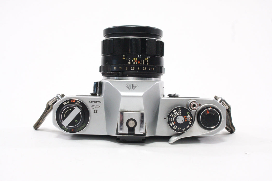 Pentax Spotmatic II 35mm with a 50mm f/1.8 Lens
