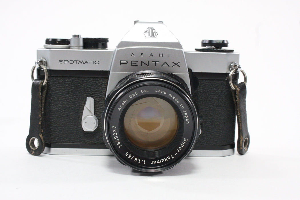 Pentax Spotmatic II 35mm with a 50mm f/1.8 Lens