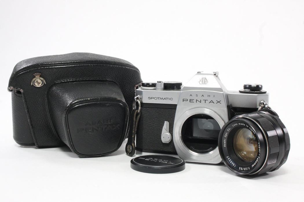 Pentax Spotmatic II 35mm with a 50mm f/1.8 Lens