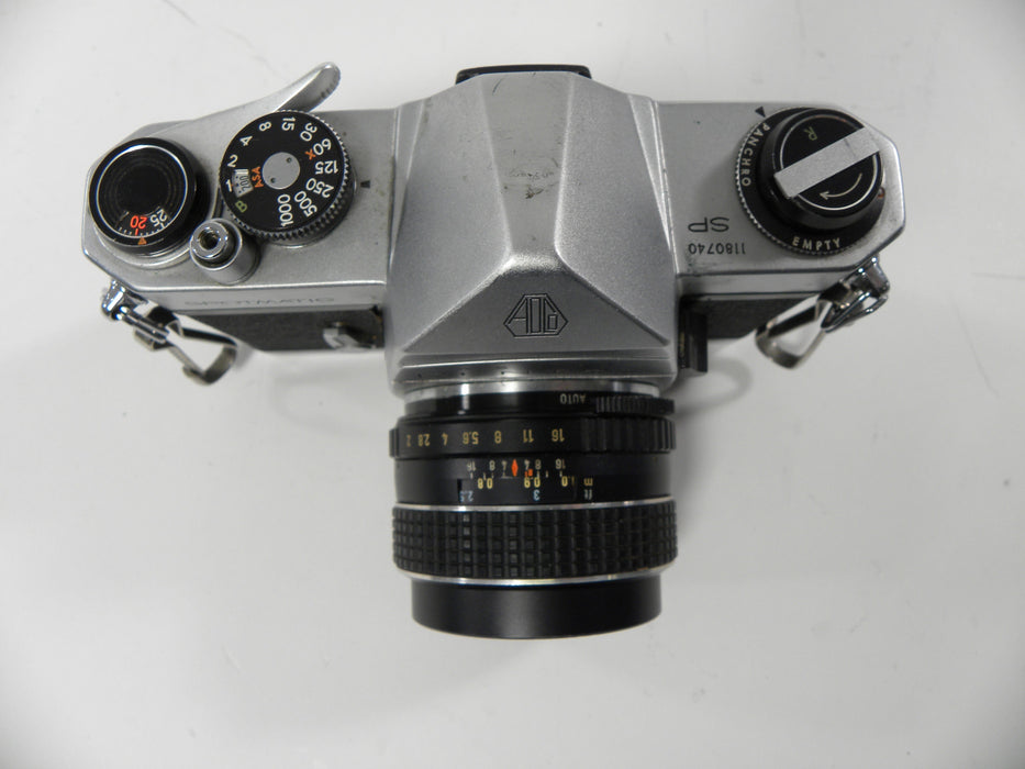 Pentax Spotmatic SP 35mm SLR w/SMC Takumar 55mm f2