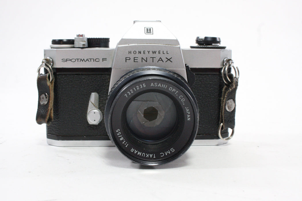 Pentax Spotmatic SP F 35mm SLR Camera with 50mm f/1.8 Lens