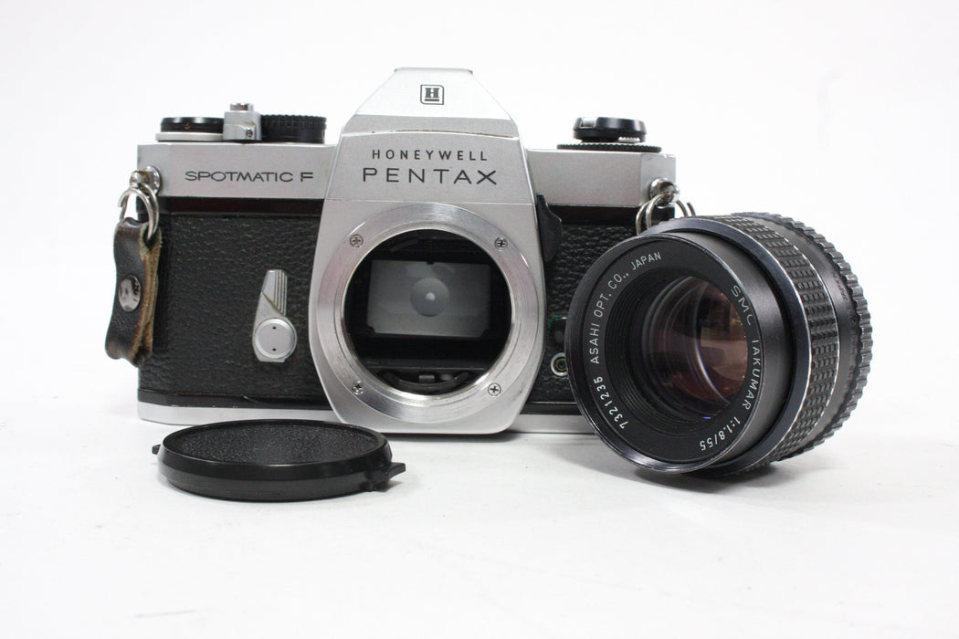 Pentax Spotmatic SP F 35mm SLR Camera with 50mm f/1.8 Lens