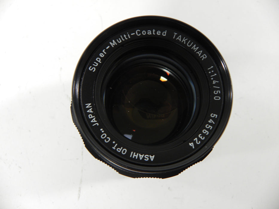 Pentax Super MC Takumar 50mm f1.4 M42 Mount