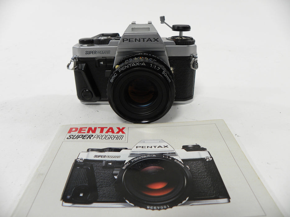 Pentax Super Program 35mm SLR w/SMC Pentax-A 50mm f1.7