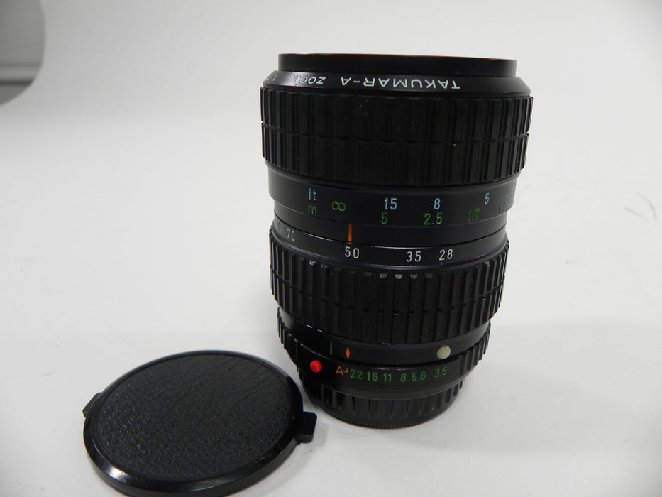 Pentax Takumar-A Zoom 28-80mm f3.5-4.5 K Mount
