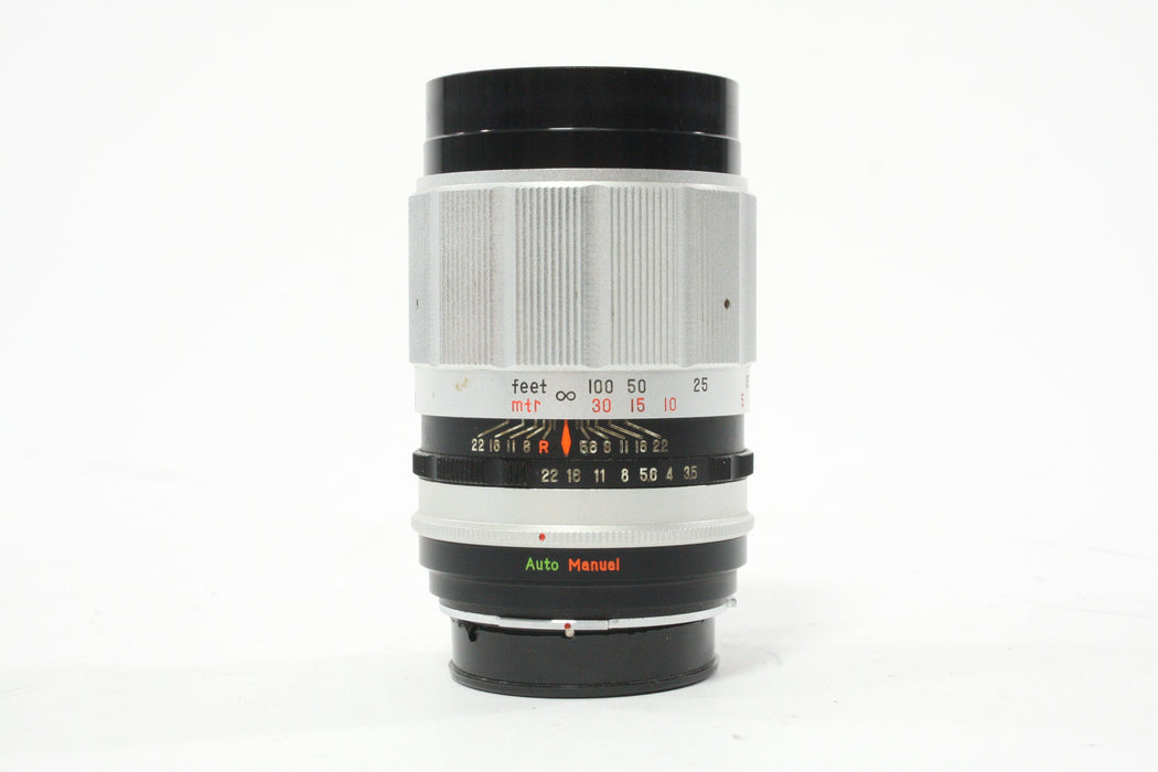 Petri 135mm f/3.5 C.C. Lens for Petri Mount