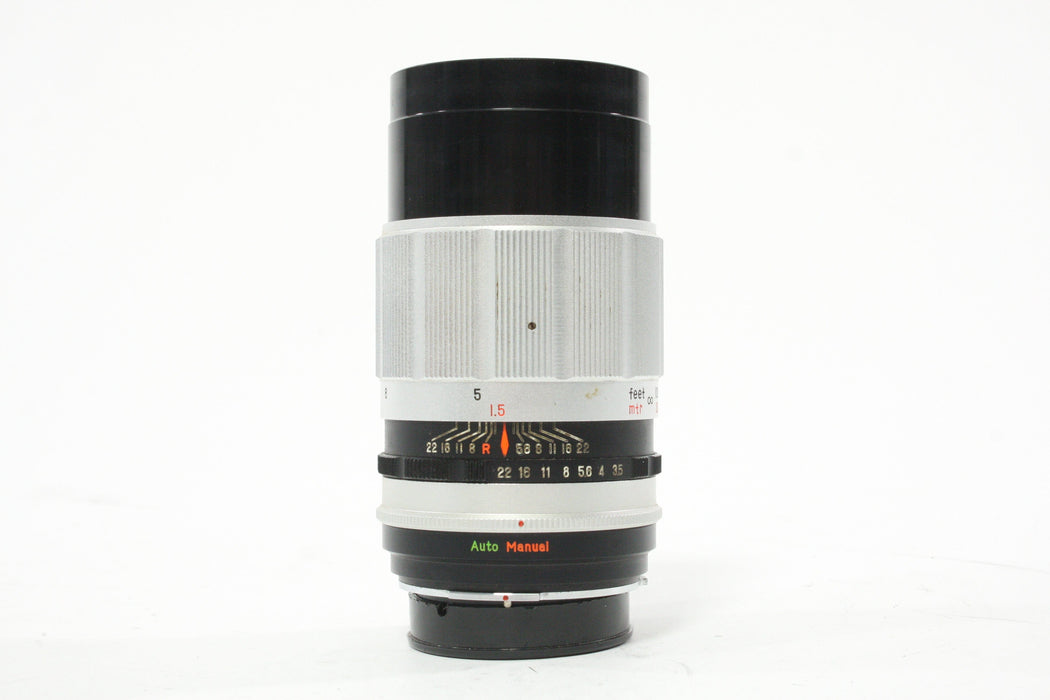Petri 135mm f/3.5 C.C. Lens for Petri Mount