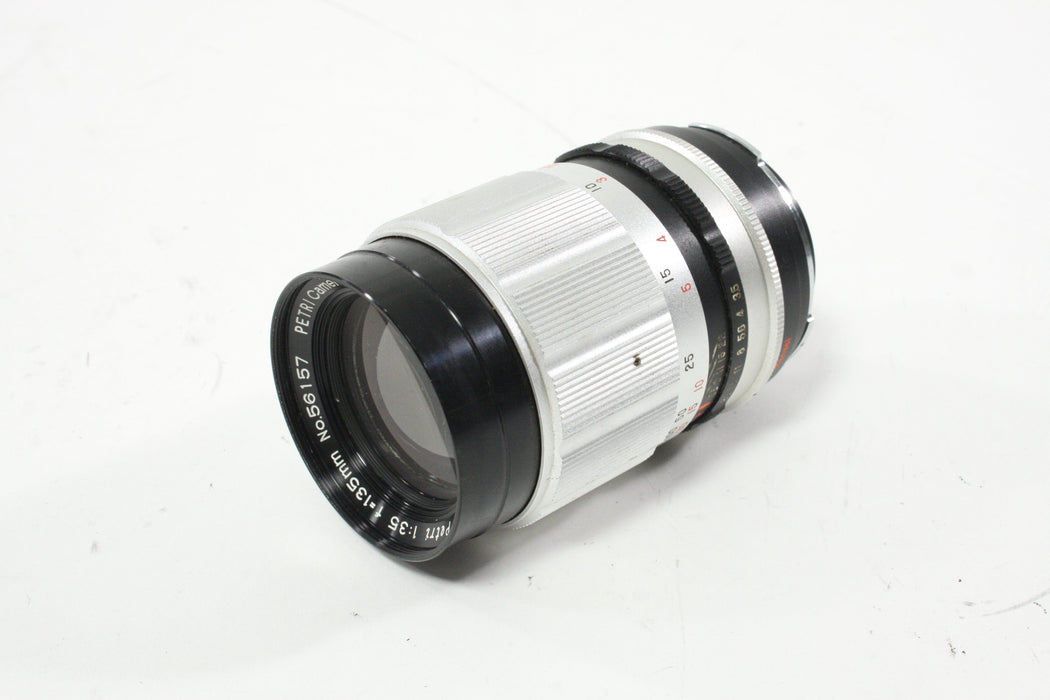 Petri 135mm f/3.5 C.C. Lens for Petri Mount