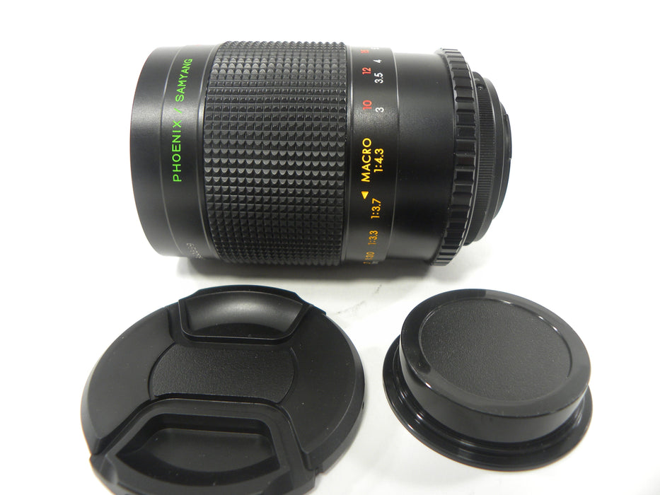 Phoenix/Samyang MC 500mm f8.0 Mirror lens w/T Mount & K adapter
