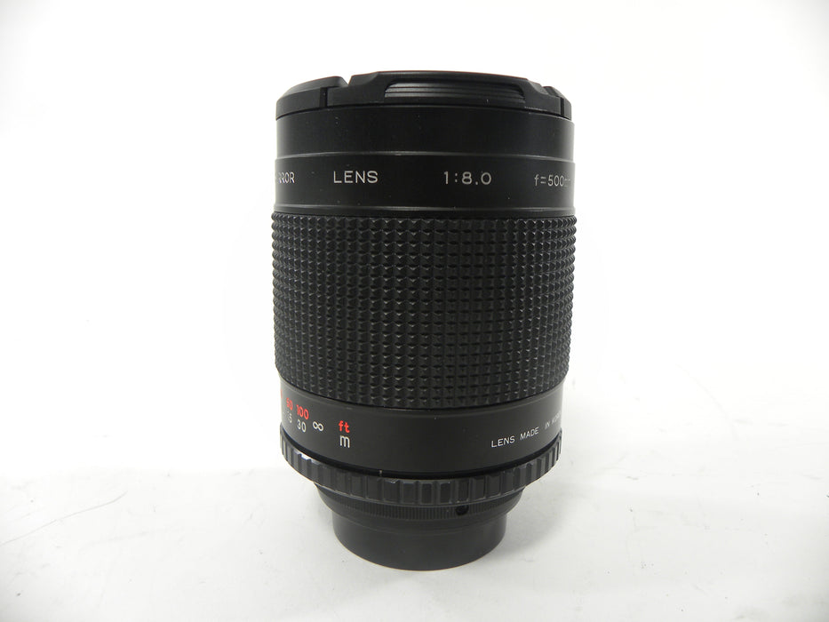 Phoenix/Samyang MC 500mm f8.0 Mirror lens w/T Mount & K adapter