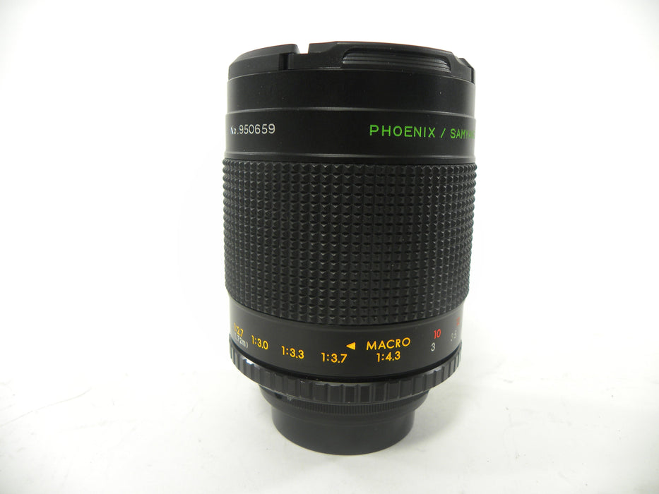 Phoenix/Samyang MC 500mm f8.0 Mirror lens w/T Mount & K adapter