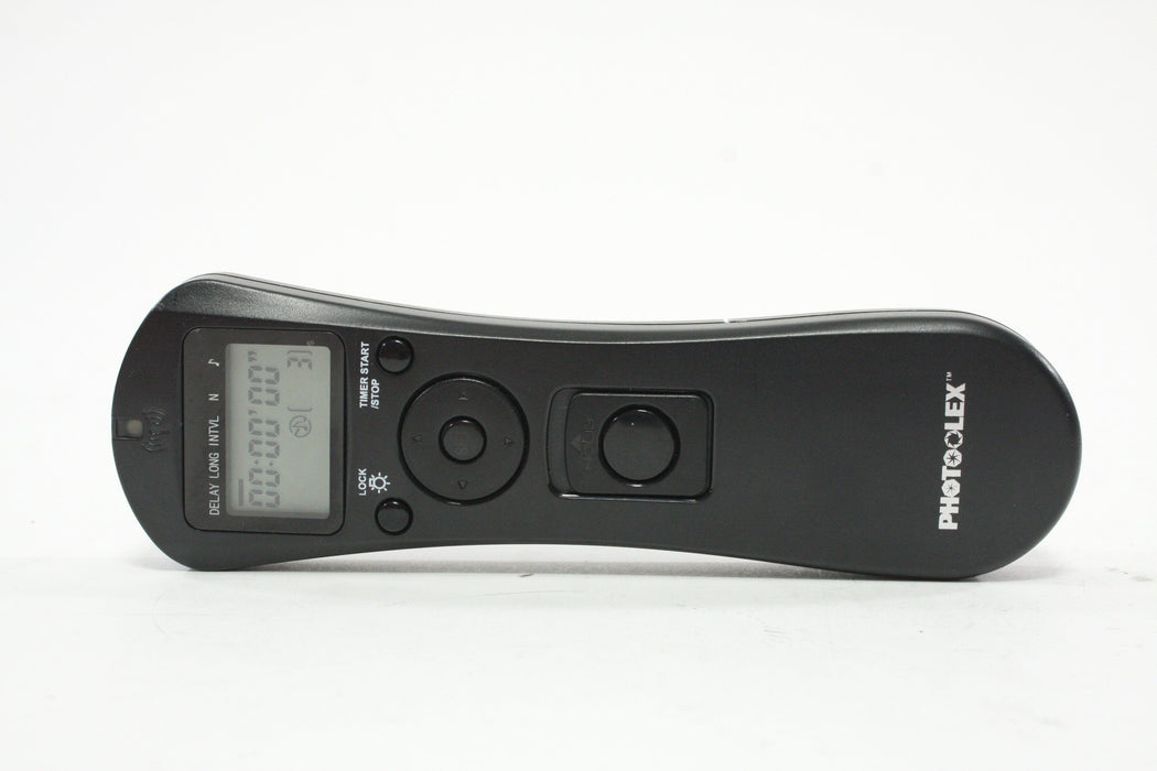 PHOTOOLEX Intervalometer Digital Camera Shutter Release Remote with Timer 2.4GHz