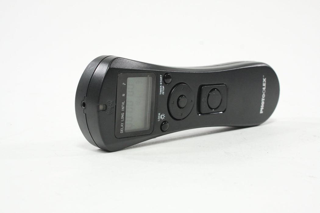 PHOTOOLEX Intervalometer Digital Camera Shutter Release Remote with Timer 2.4GHz