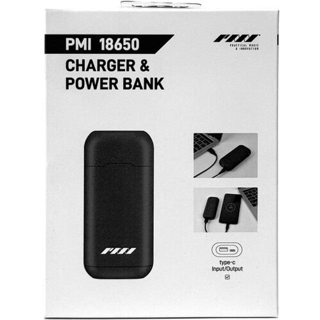 PMI 18650 Charger & Power Bank for SmokeNINJA (USB Type-C)