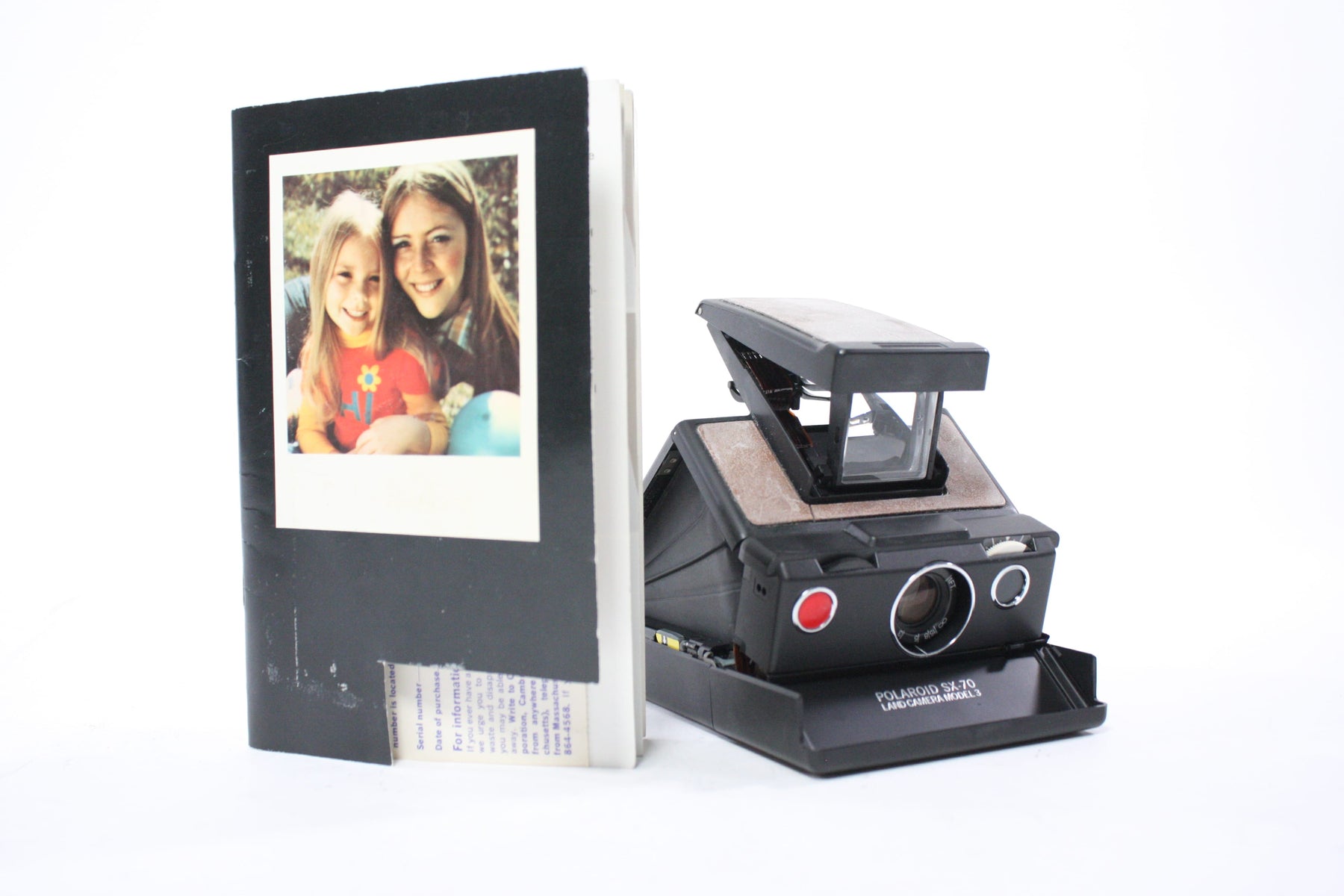 Polaroid SX-70 Model 3 Instant Camera AS-IS