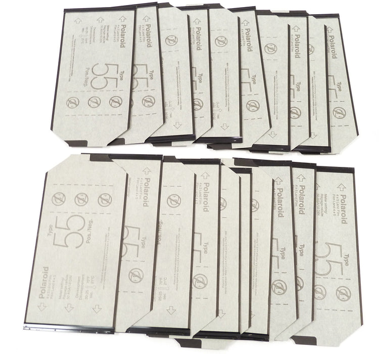 Polaroid Type 55 Positive/Negative 4x5 Film 20 Sheets - Expired 7-2005