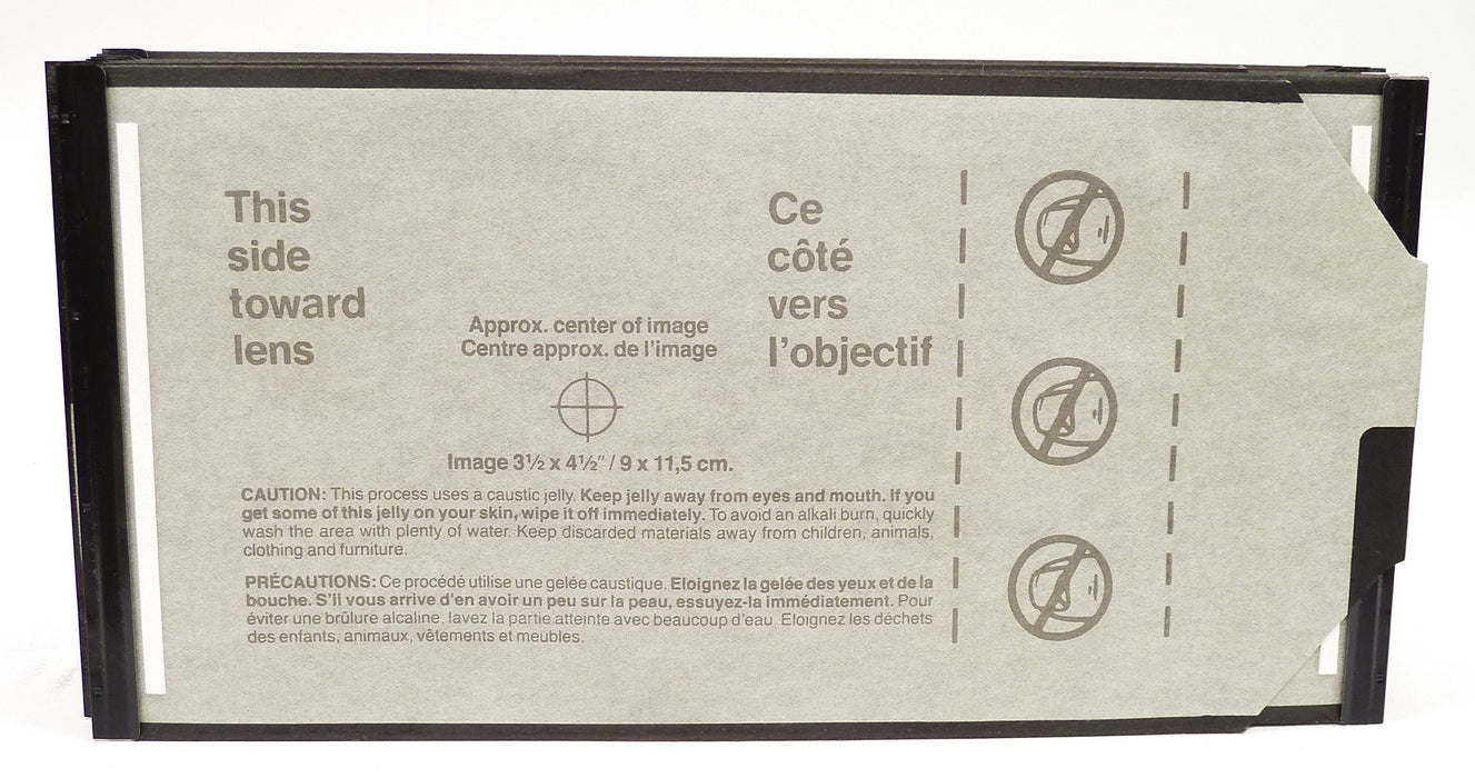 Polaroid Type 55 Positive/Negative 4x5 Film 20 Sheets - Expired 7-2005