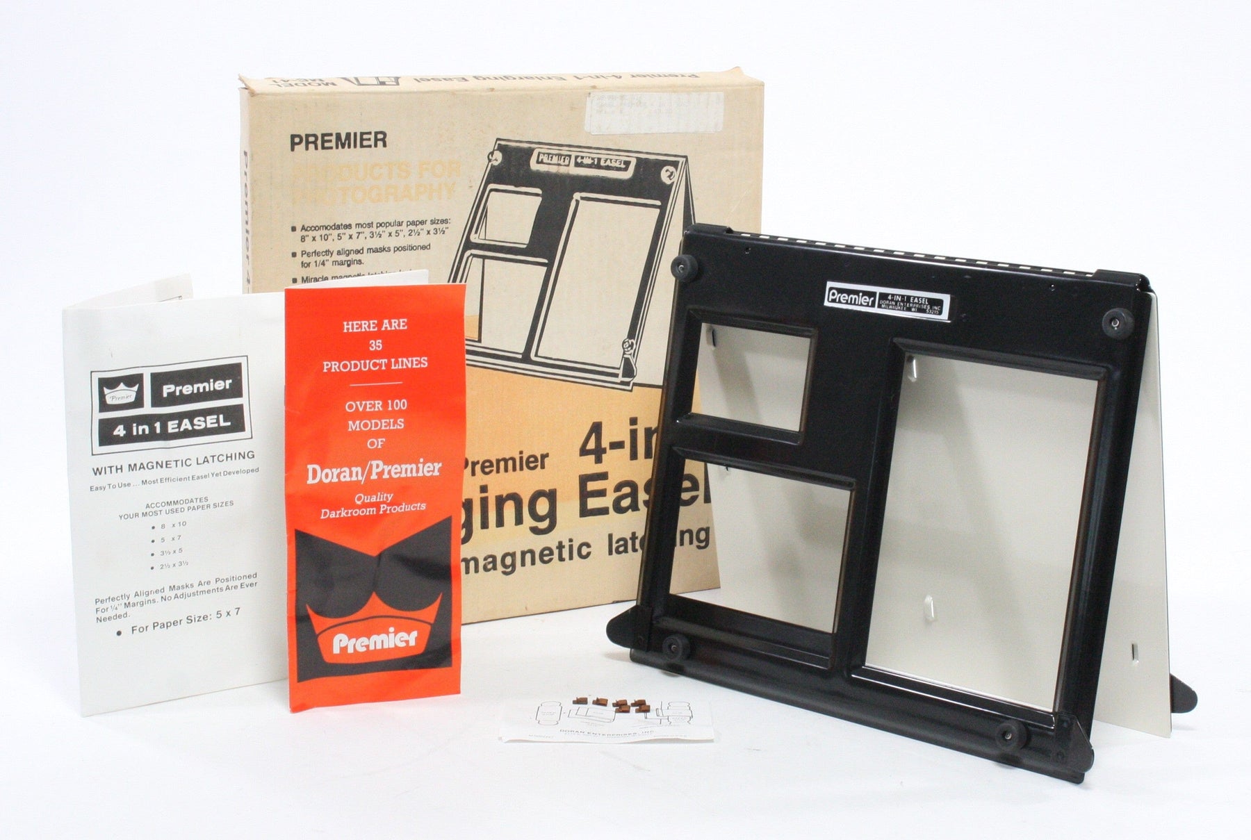 Premier 4-in-1 Enlarging Easel for Darkroom