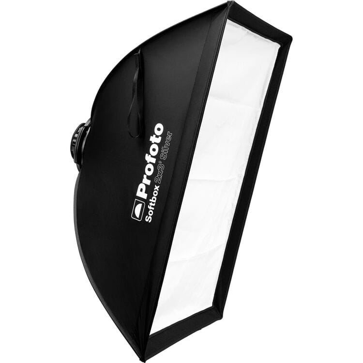 Profoto Rectangular Softbox (2 x 3' Silver Interior)