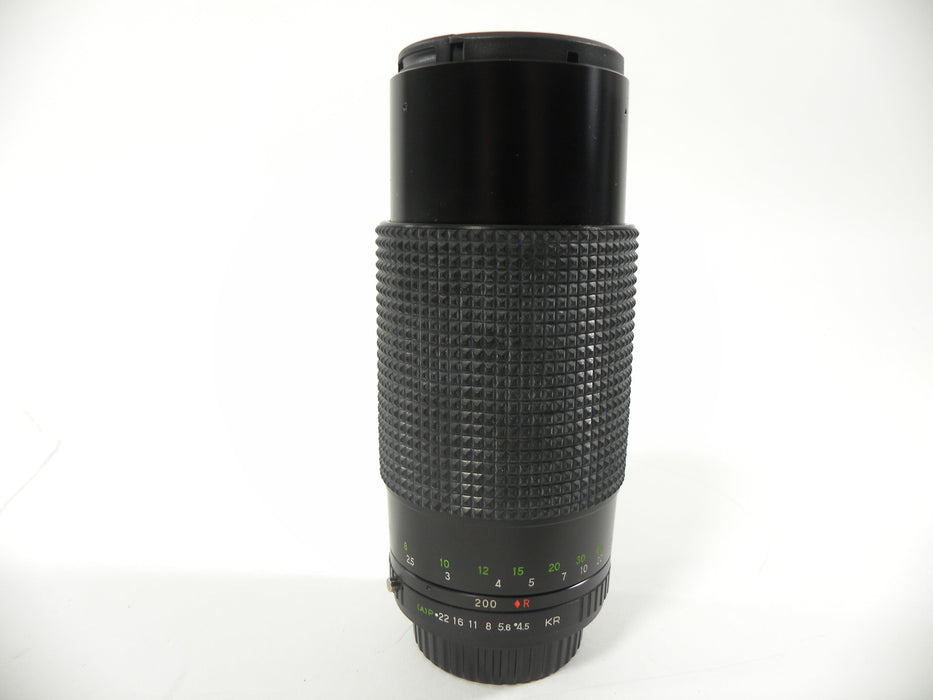 Promaster Auto SP MC Zoom 80-200mm f4.5 PK Mount