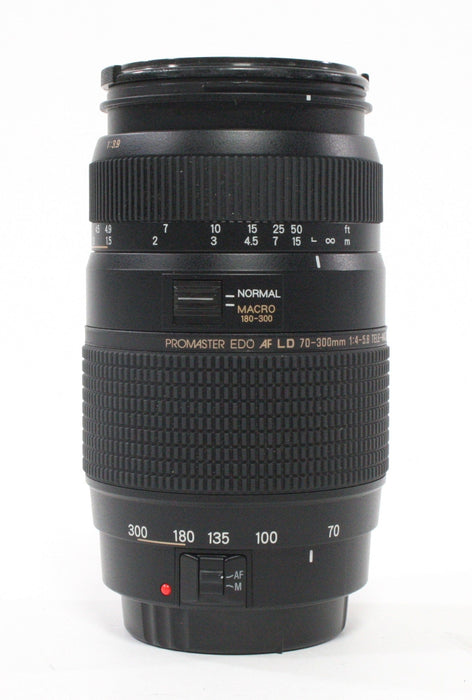 Promaster EDO AF LD 70-300mm f/4-5.6 TELE-MACRO for Canon EF Mount