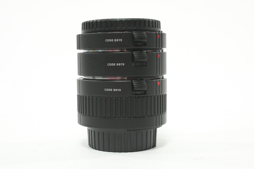 Promaster Extension Tube Set 12mm, 20mm, 36mm for Nikon F Code 8819