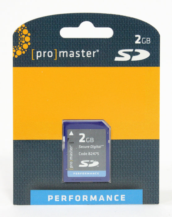Promaster SD 2GB Performance UHS-I Memory Card