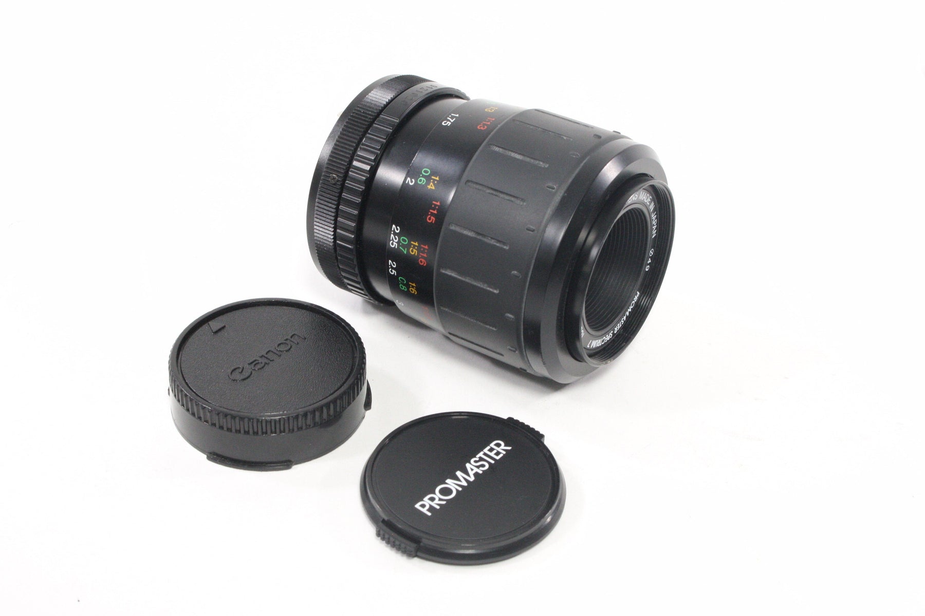 Promaster Spectrum 7 100mm f/3.5 Macro Lens for Canon FD Mount
