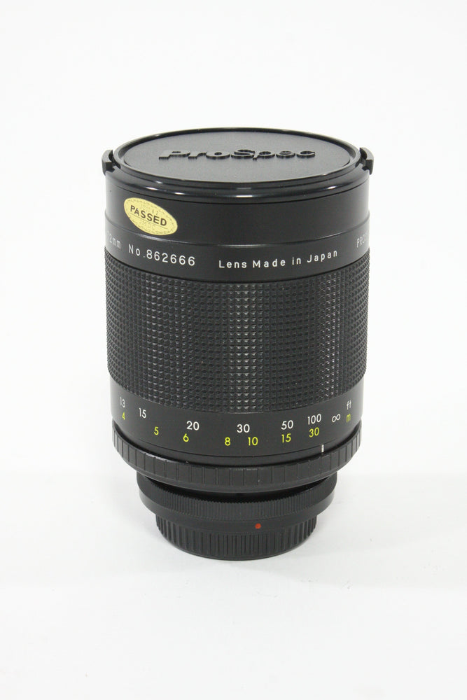 ProSpec 500mm F/8 Mirror Lens for Canon FD