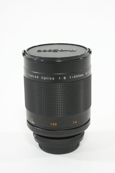 ProSpec 500mm F/8 Mirror Lens for Canon FD