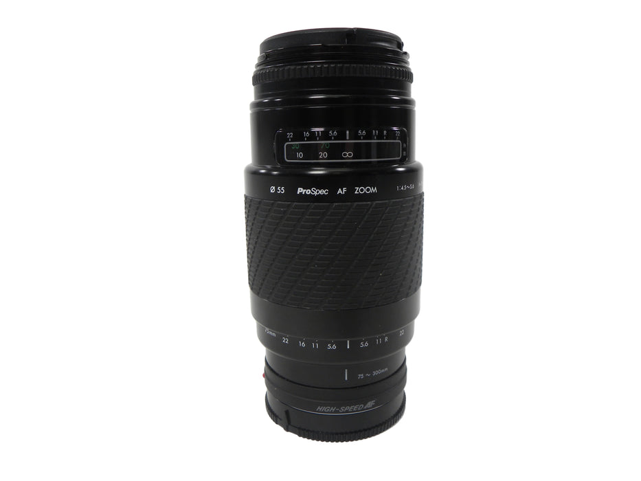 ProSpec AF Zoom 75-300mm f4.5-5.6 Minolta A Mount