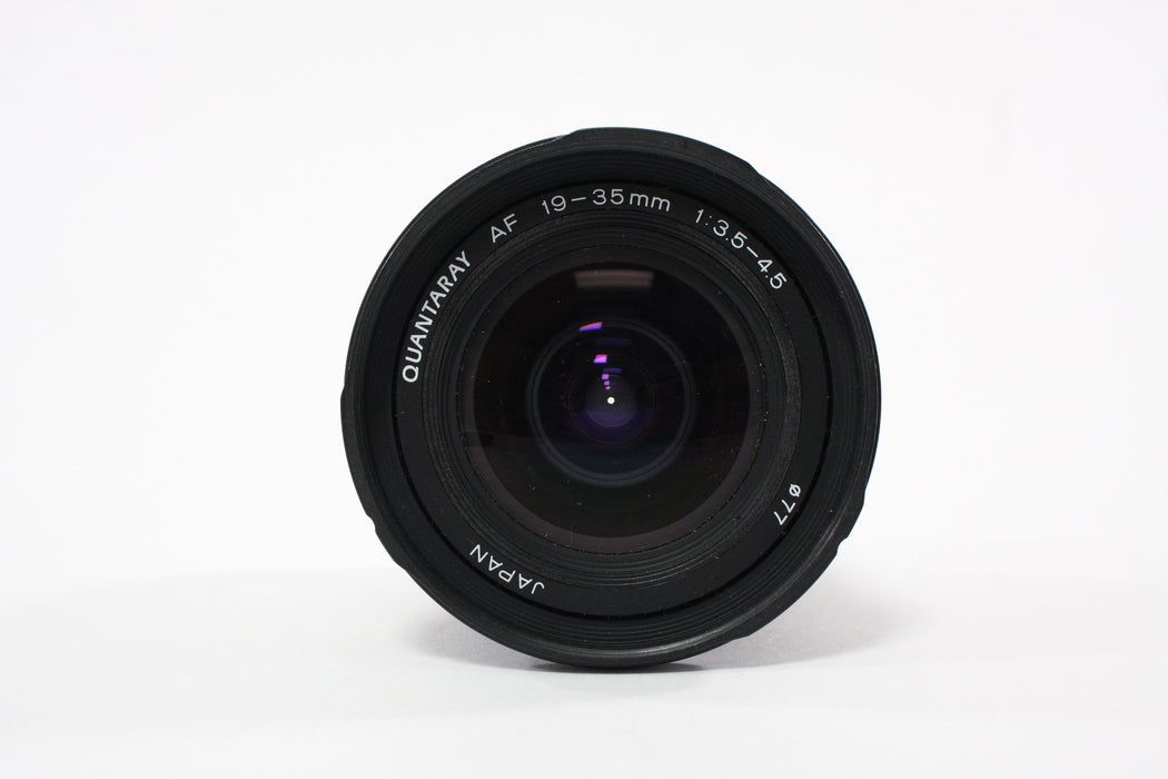 Quantarary 19-35mm f/3.5-4.5 Lens for Sony/Minolta A Mount