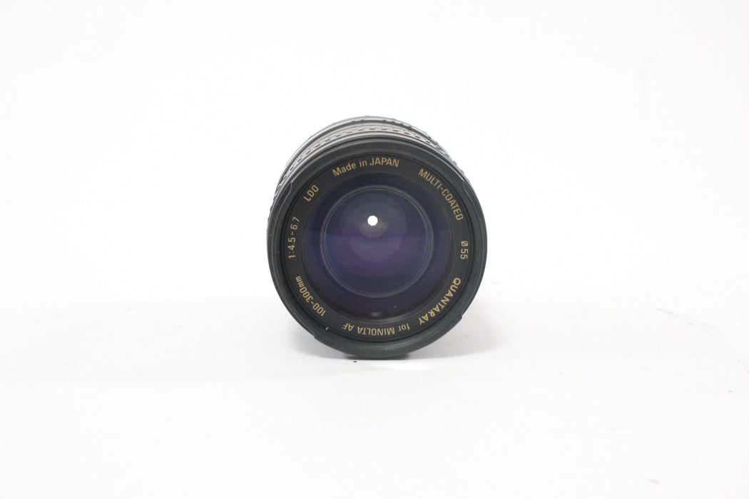 Quantaray 100-300mm f/4.5-6.7 Lens for Minolta/Sony A Mount
