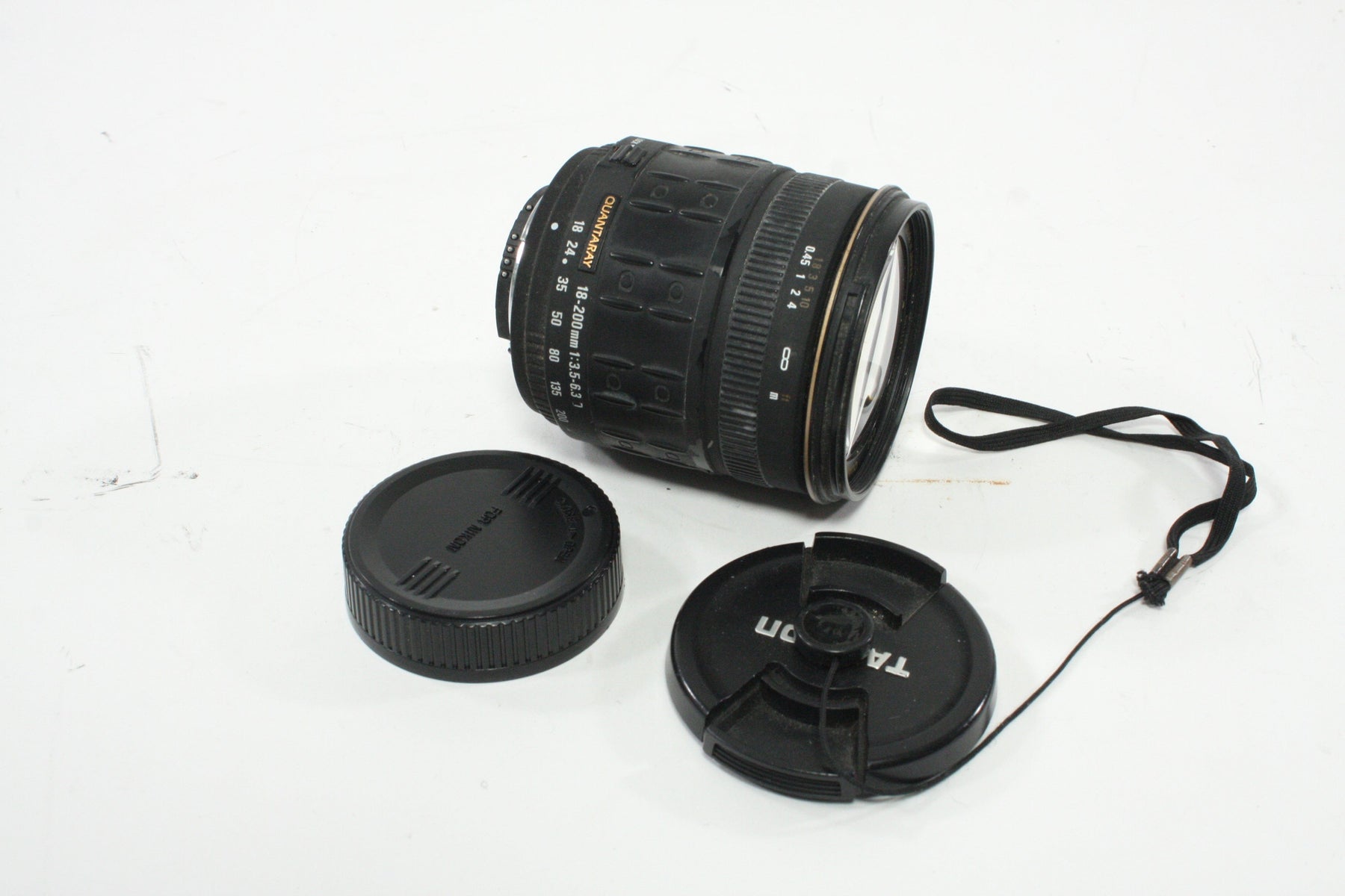 Quantaray 18-200mm f/3.5-6.3 DiO Lens for Nikon F Mount