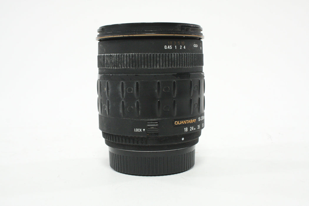 Quantaray 18-200mm f/3.5-6.3 DiO Lens for Nikon F Mount