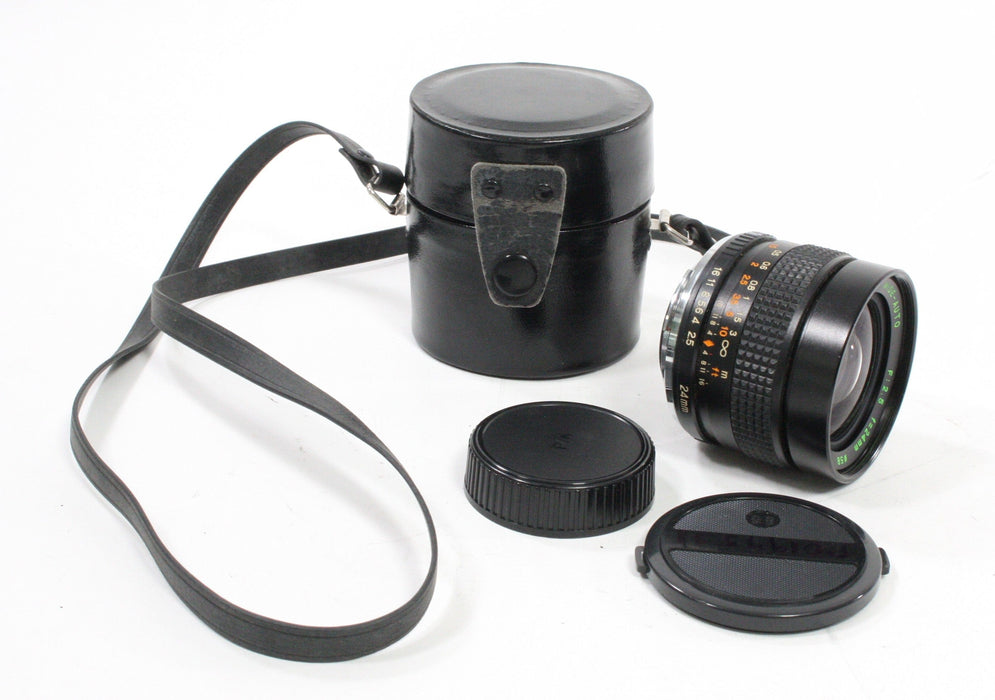 Quantaray 24mm f/2.5 Lens for PK Mount