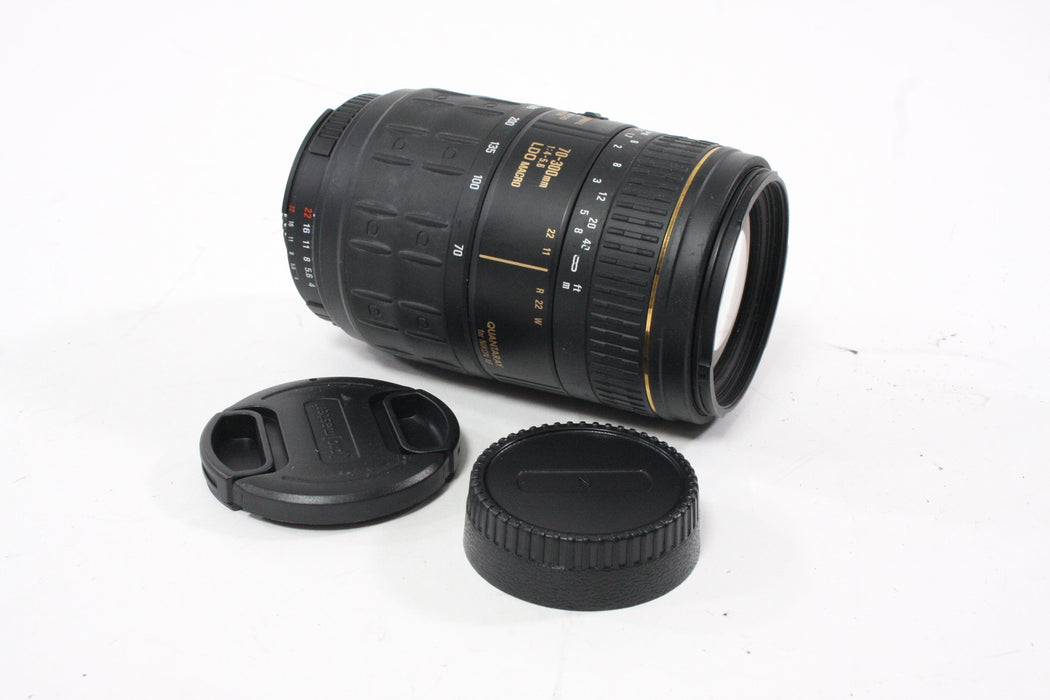 Quantaray 70-300mm f/4-5.6 Lens for Nikon AF Mount