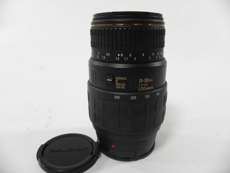 Quantaray LDO Macro 70-300mm f4-5.6 Minolta AF Mount