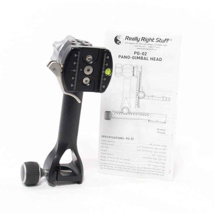 Really Right Stuff PG-02 VA Pano-Gimbal Head