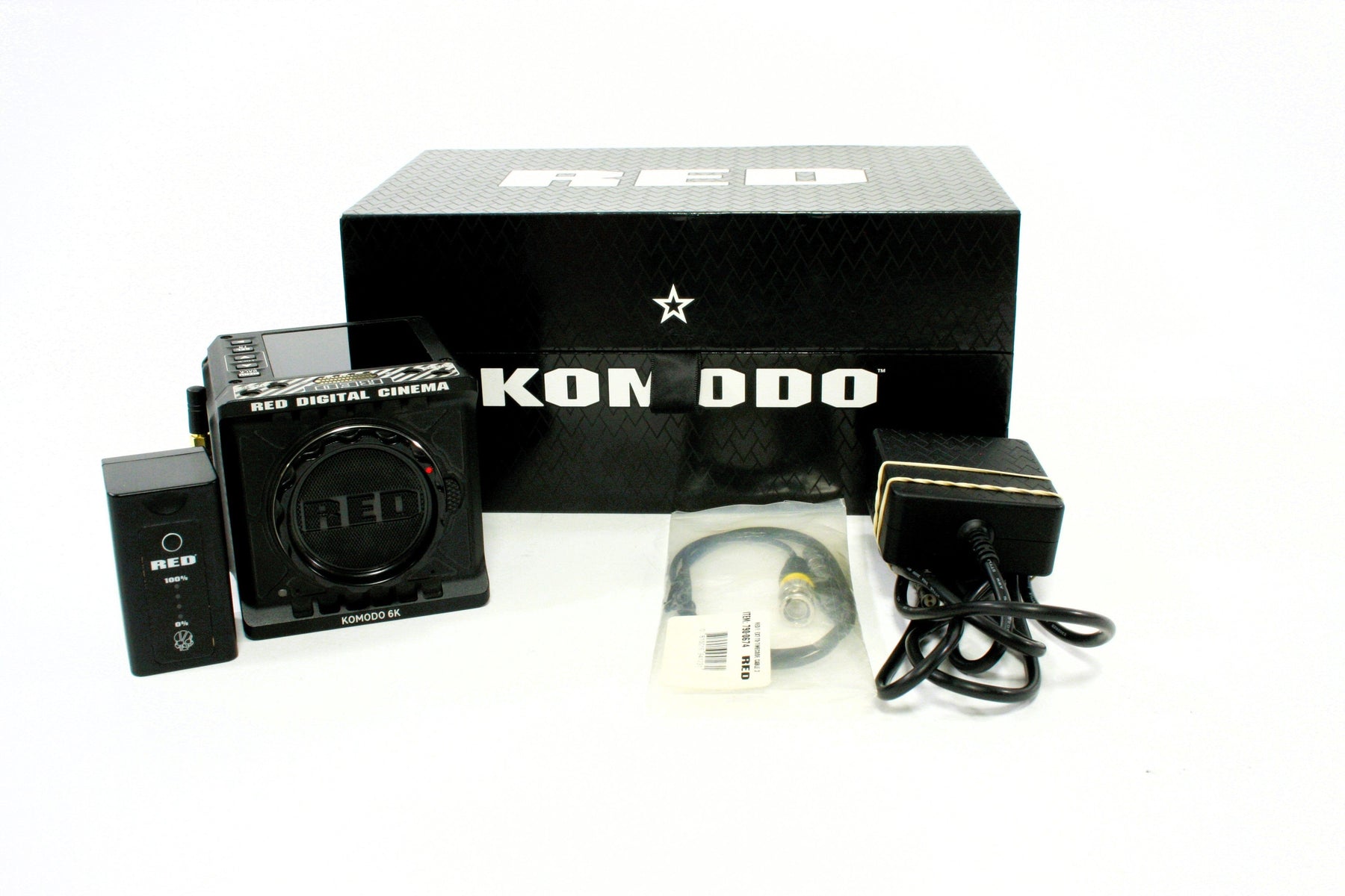 Red Komodo 6K Digital Cinema Camera Body. Hour Count ONLY 24.5!