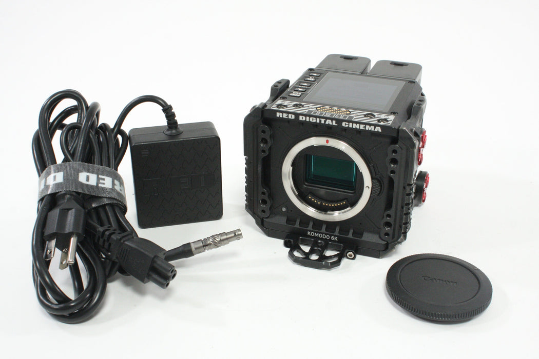Red Komodo 6K Digital Cinema Camera with RF Mount with Tilta Cage