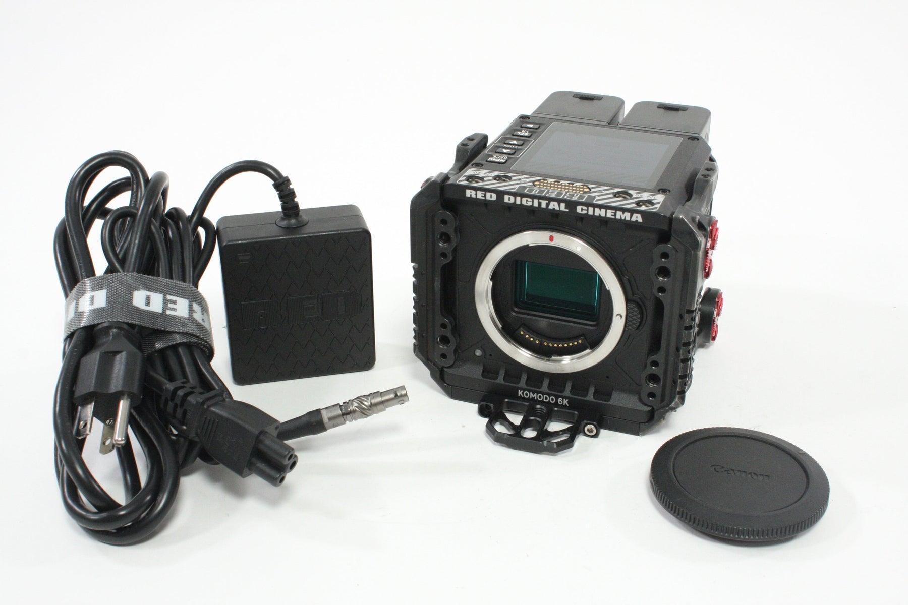 Red Komodo 6K Digital Cinema Camera with RF Mount with Tilta Cage