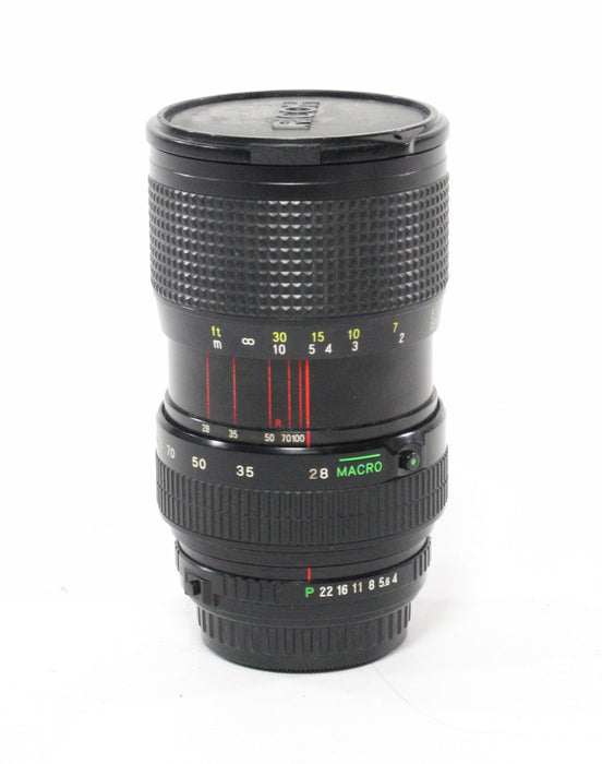 Ricoh Rikenon 28-100mm f/4 Macro Zoom lens for PK Mount