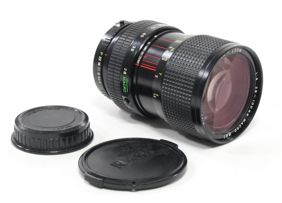 Ricoh Rikenon 28-100mm f/4 Macro Zoom lens for PK Mount