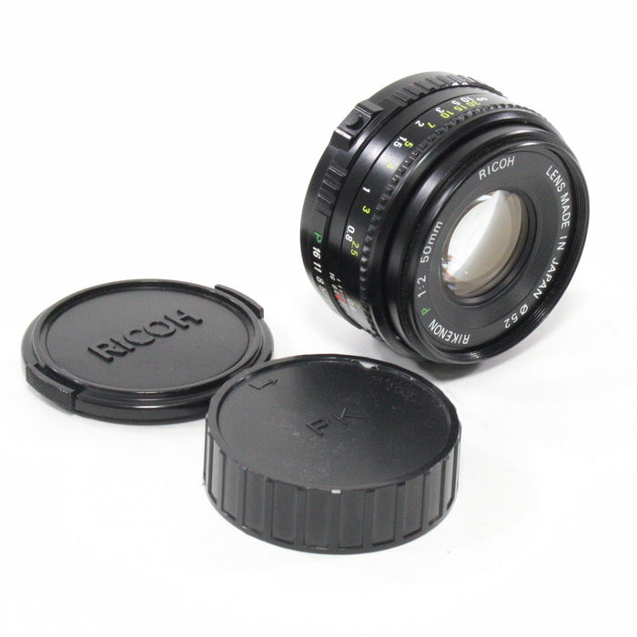 Ricoh Rikenon 50mm f/2 lens for Pentax K Mount