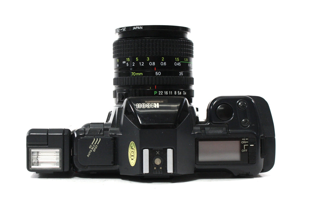 Ricoh XR-M 35mm Camera with PX Speedlite and 35-70mm f/3.4-4.5 Lens